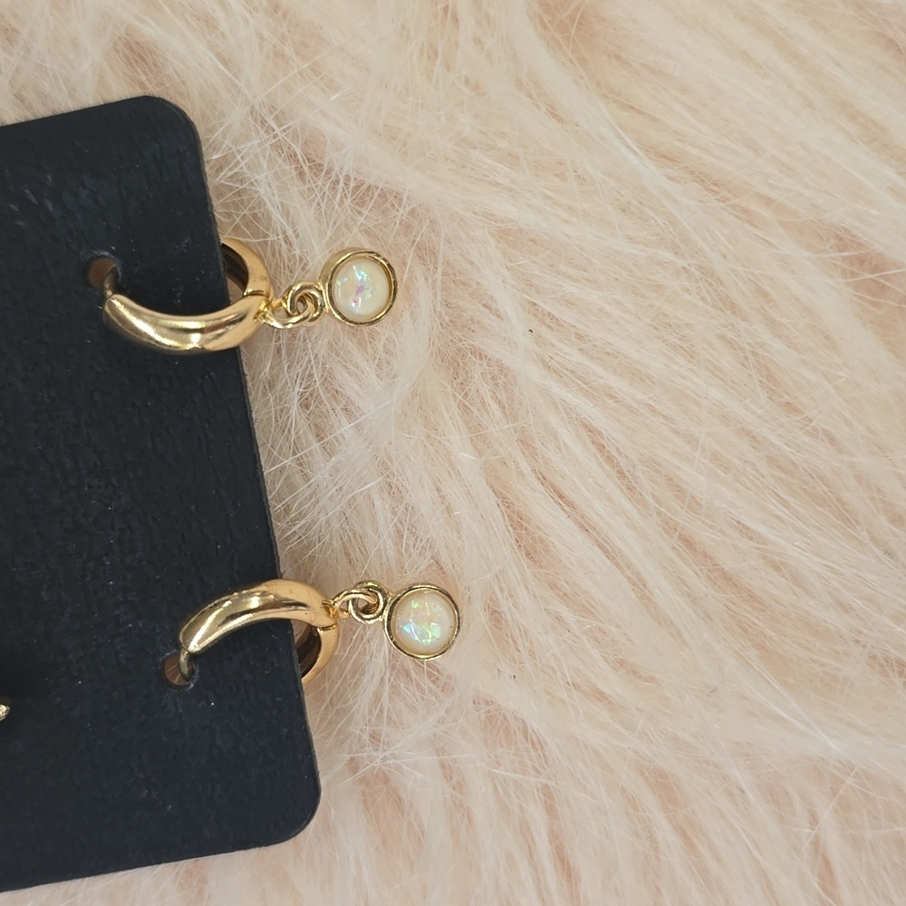 LOREN OLIVIA Gold-tone Set Of 3 Pairs of Earrings | New! - Picture 8 of 9